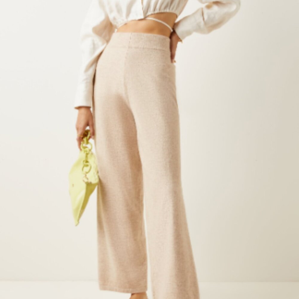 Cult Gaia Mandi Knit Pants - Sand
